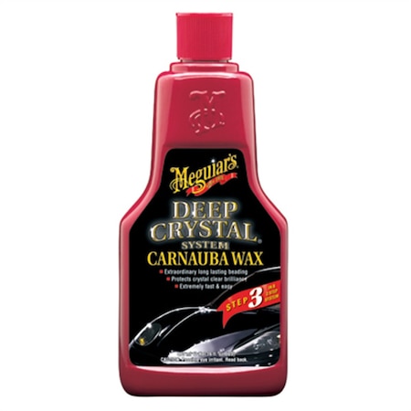 Meguiars Wax Deep Crystal Liquid 16Oz Retail A2216